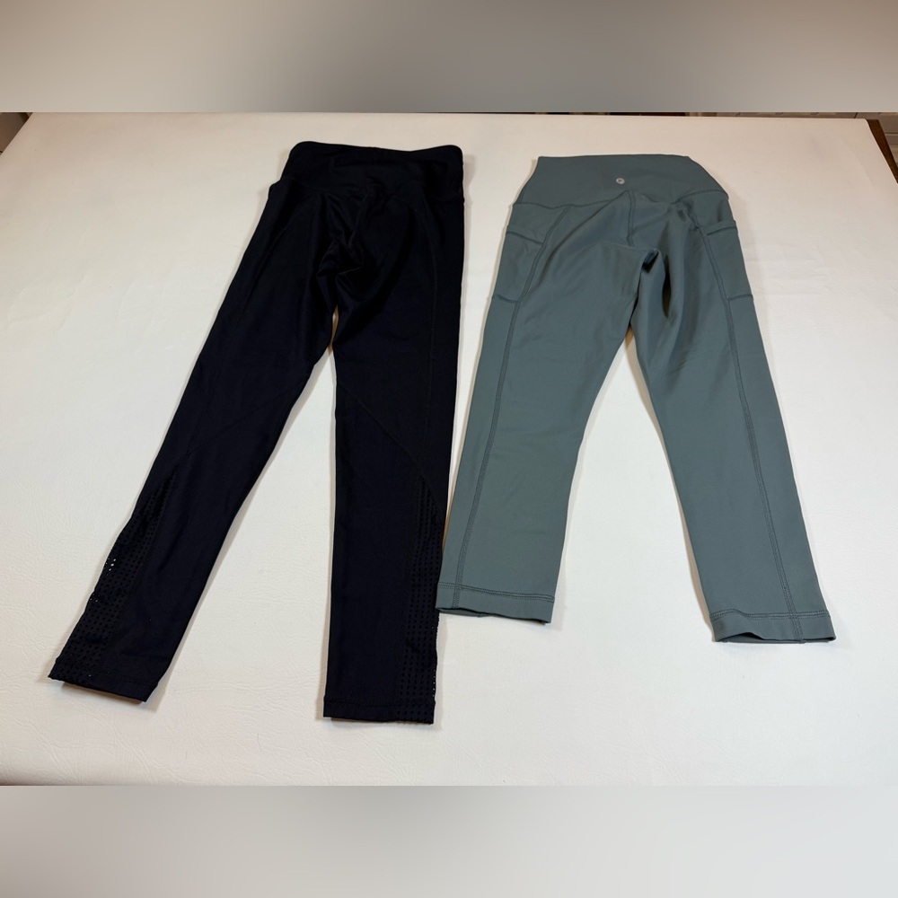 Leggings capris and full length women’s XS lot of two 90 degrees Savvi (bin F) - Picture 2 of 9
